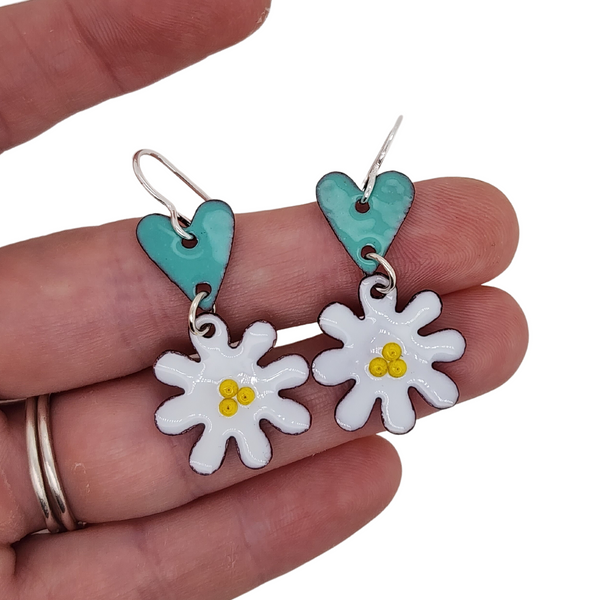 colorful dangle earrings for spring