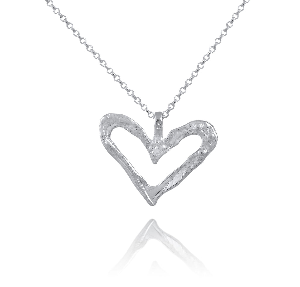 Heart Necklace Kristen Baird Jewelry Designs