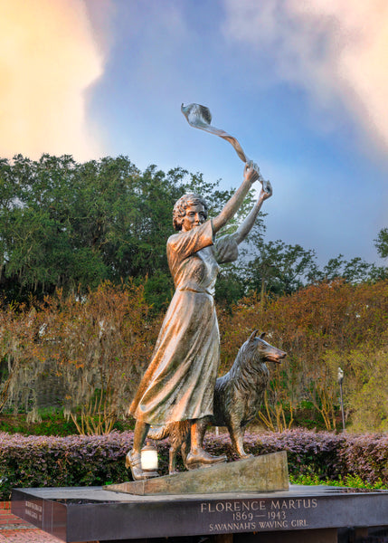 Savannah's Waving Girl