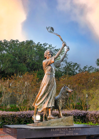Savannah's Waving Girl