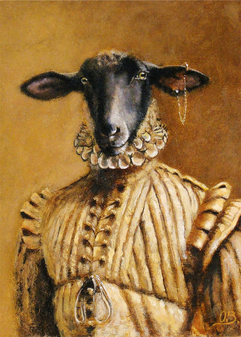 Aert de Gelder Black Sheep Print