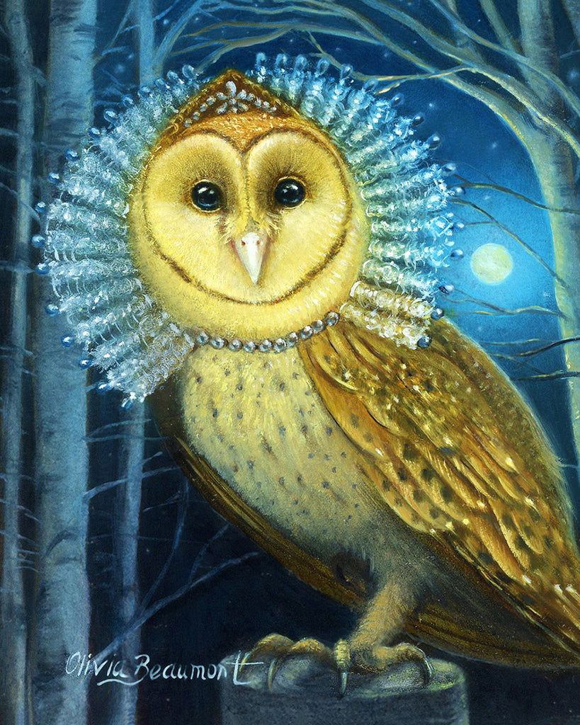 Amoret Owl Print