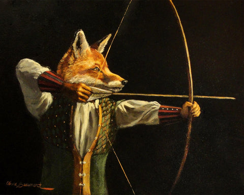 Archer Fox Print