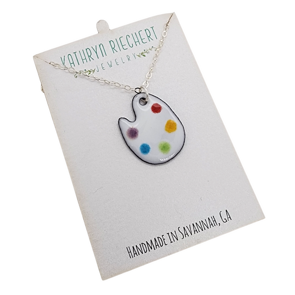 Artist Palette Necklace