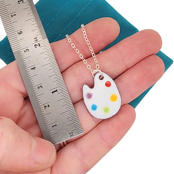 Artist Palette Necklace
