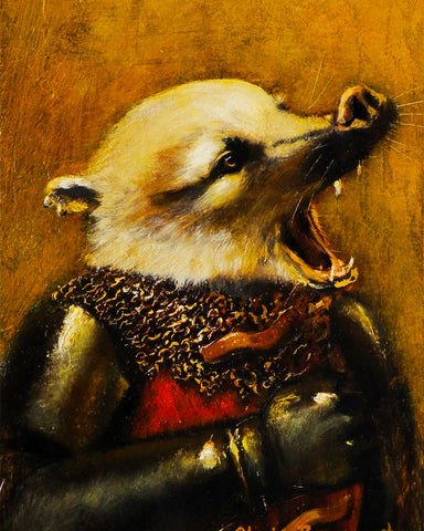 Battle Cry Coatimundi Print