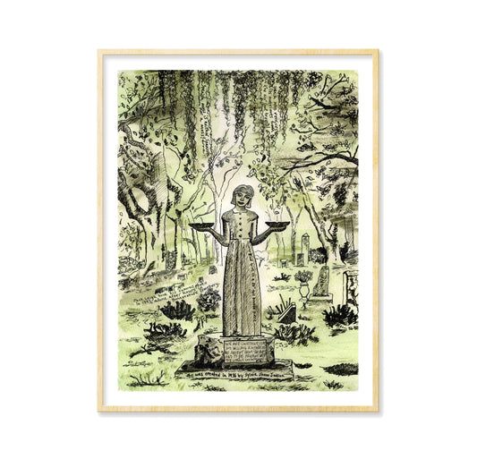Bird Girl - Art Print