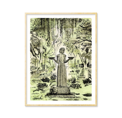 Bird Girl - Art Print