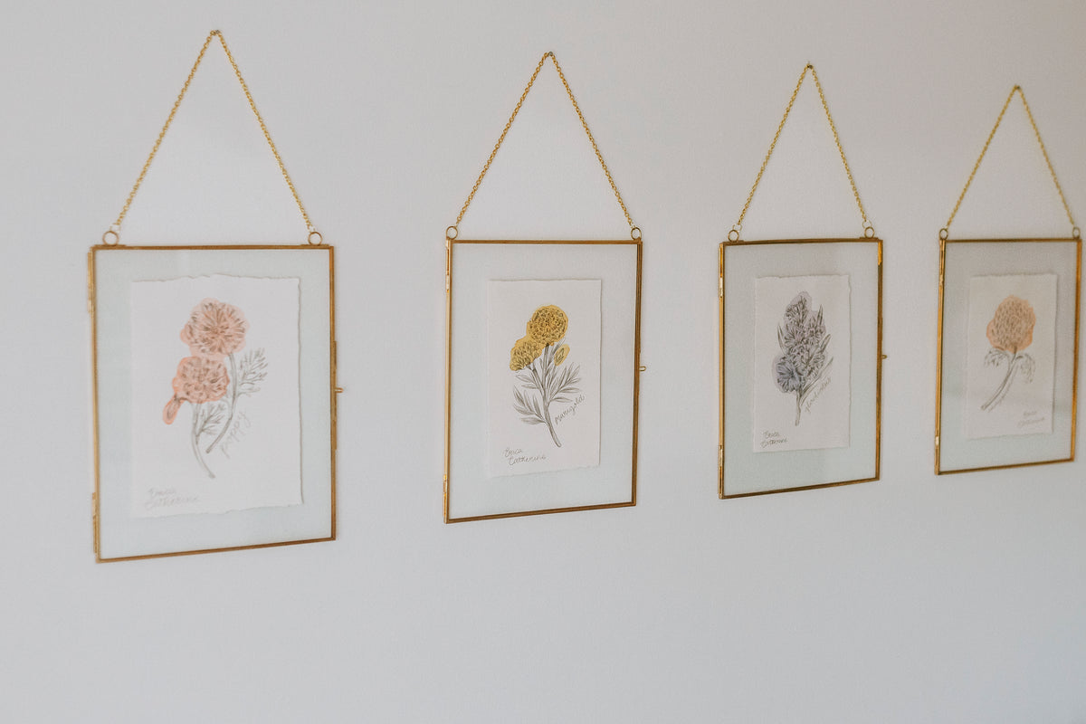 Birth Flower Original Artwork