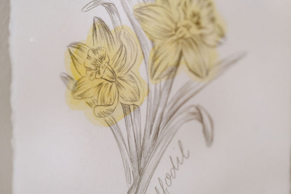Birth Flower Original Artwork