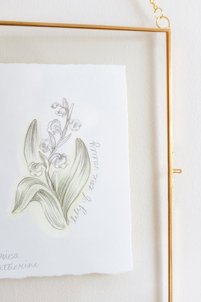 Birth Flower Original Artwork