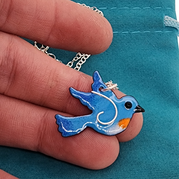Bluebird Necklace