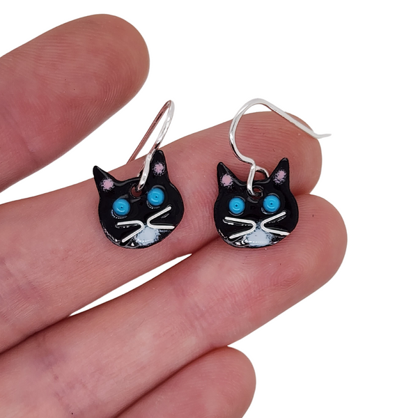 Cat Earrings, Small