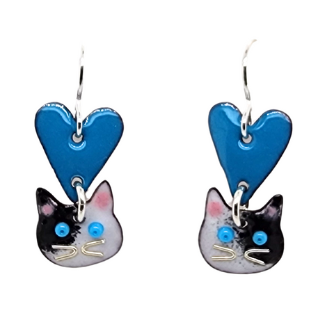 Cat Love Earrings