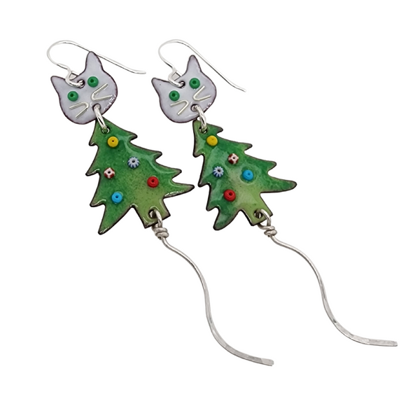 fun holiday earrings 