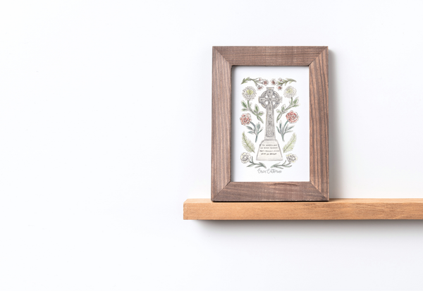 Celtic Cross Monument Print