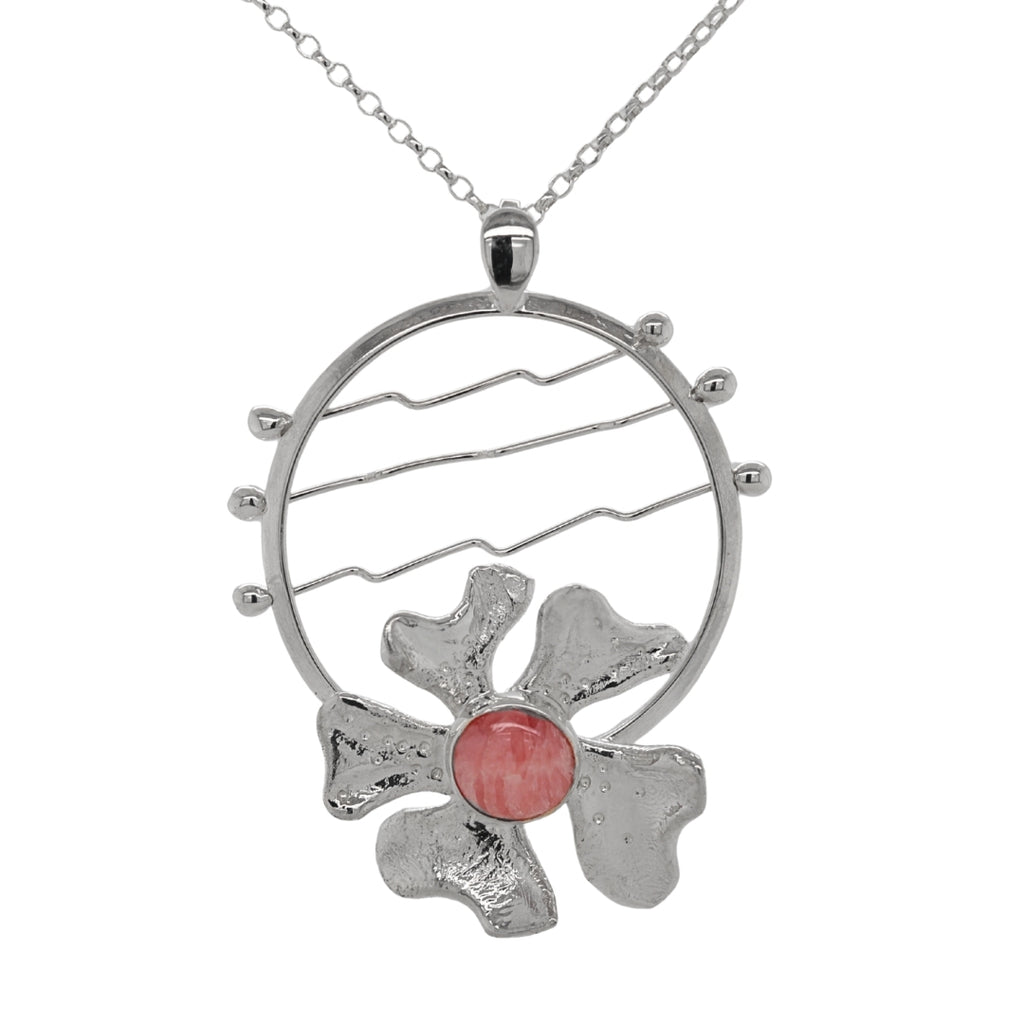 Cherry Flower Necklace