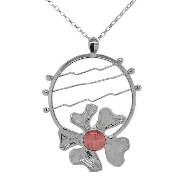 Cherry Flower Necklace