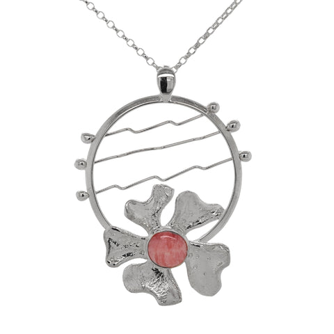 Cherry Flower Necklace