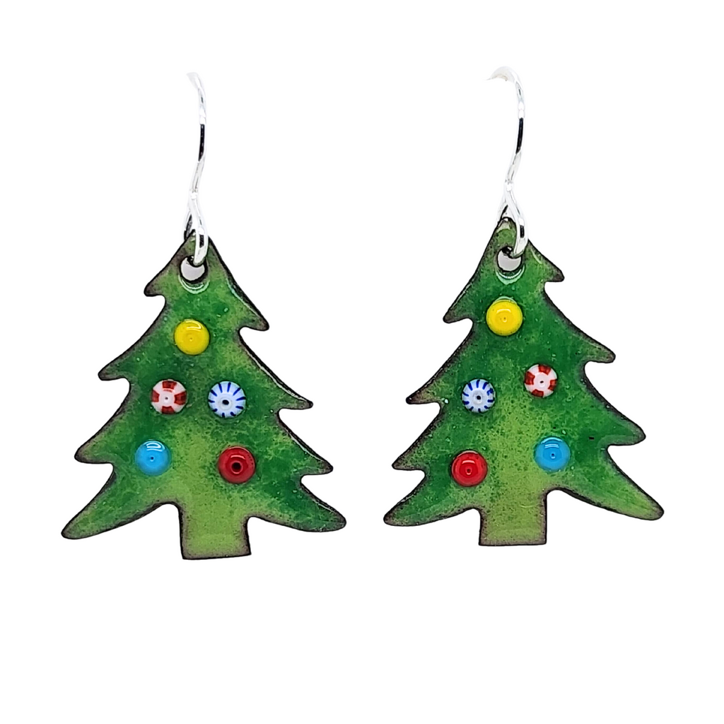 Christmas Tree Earrings