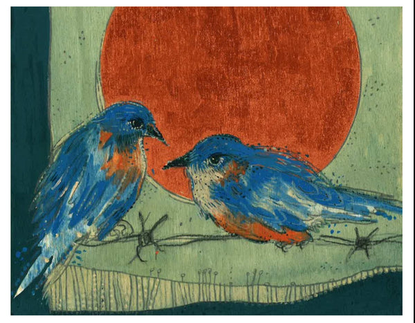 Copper Moon Bluebird