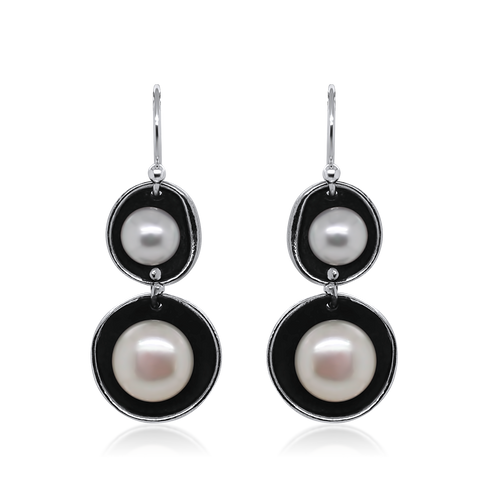 Kristen Baird Earring Pearl 

