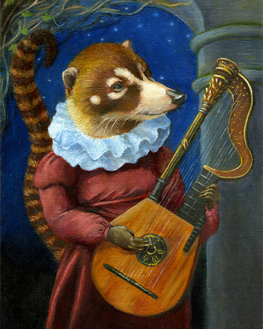 Coralie Coatimundi Print