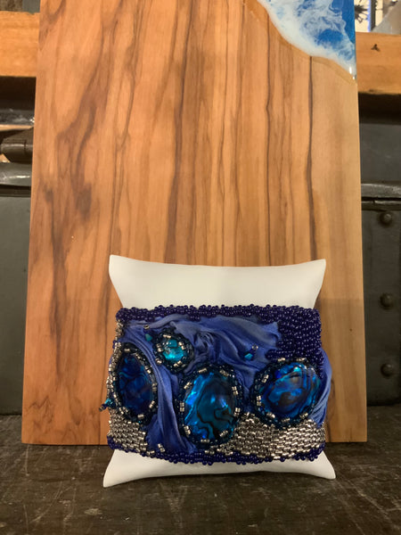 Cuff Shibori Silk