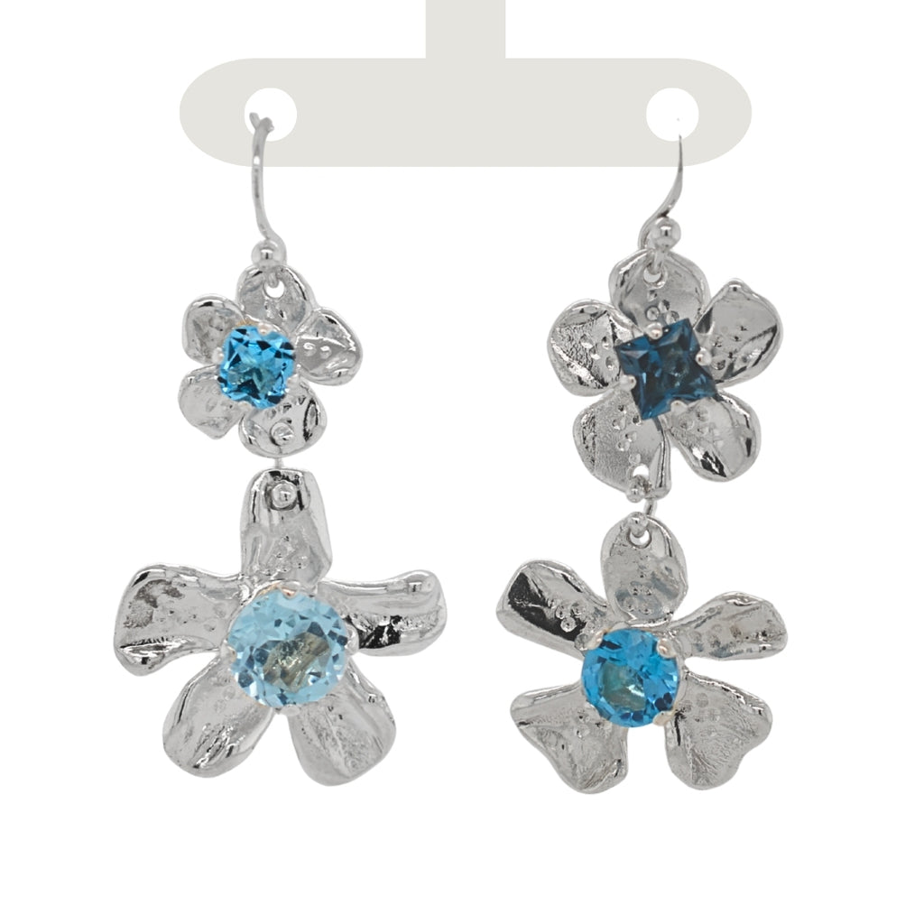 Double Fleur Earrings
