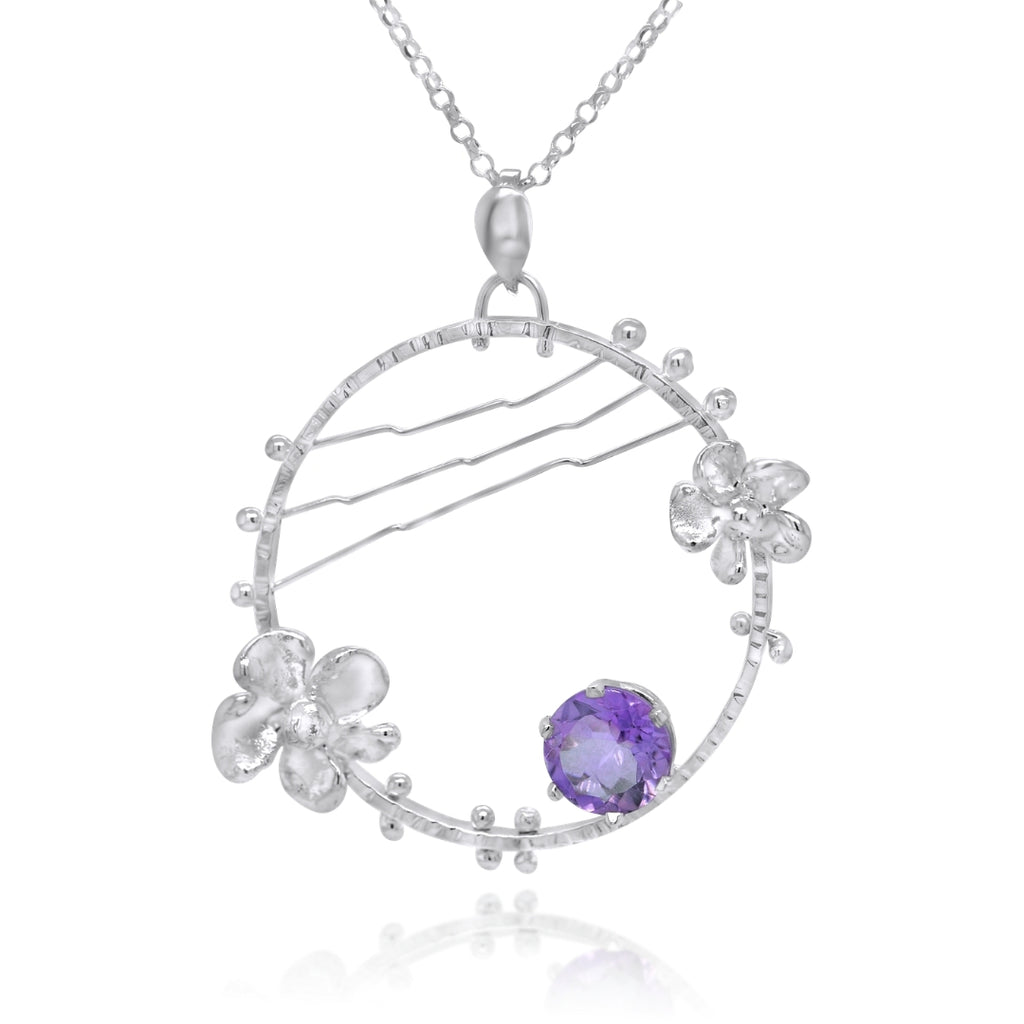 Double Lavender Necklace