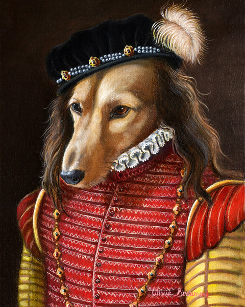 Duke Darcy Dachshund Print