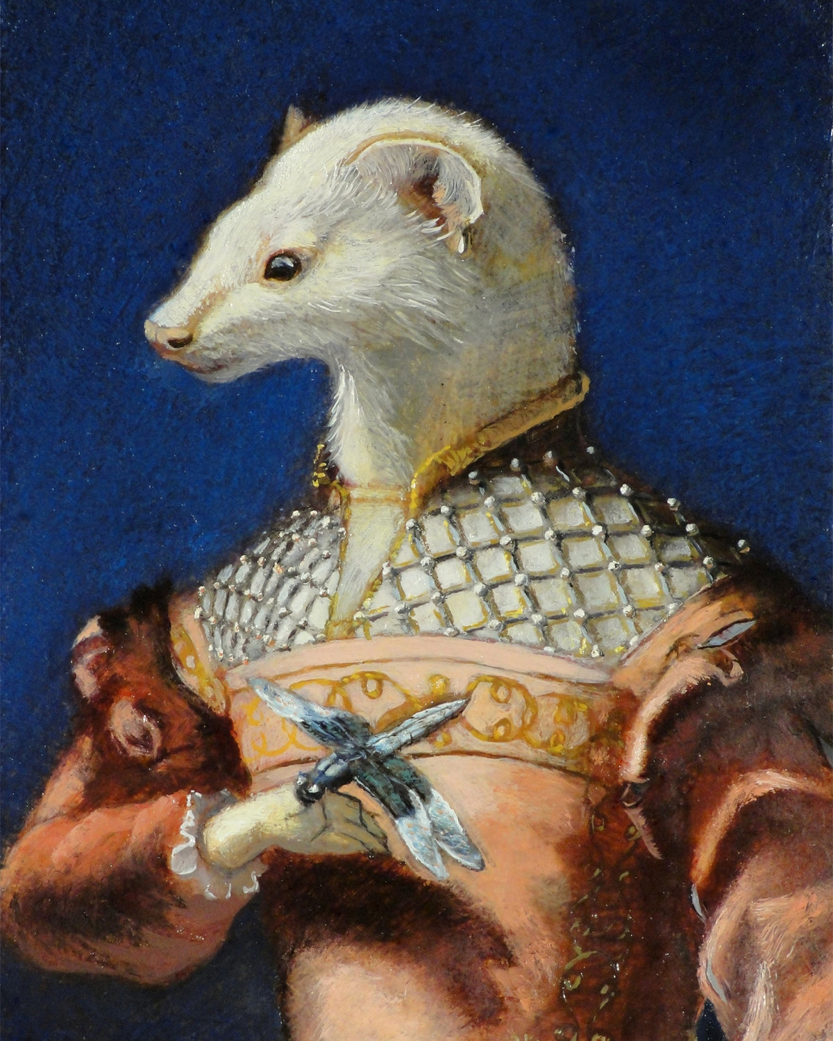 Eleanora of Steel Ferret Print