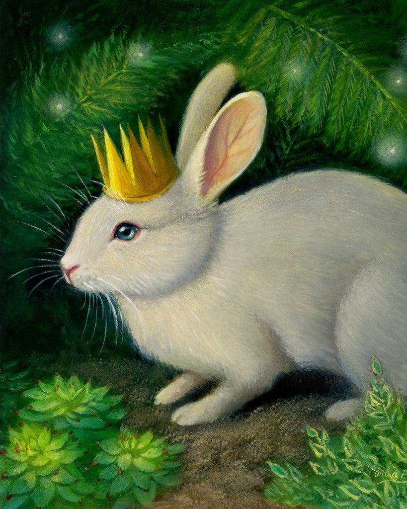 Emory Rabbit Print