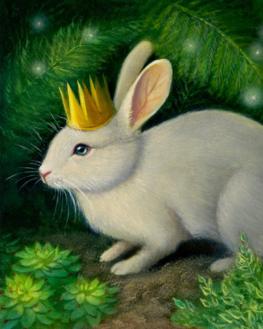 Emory Rabbit Print