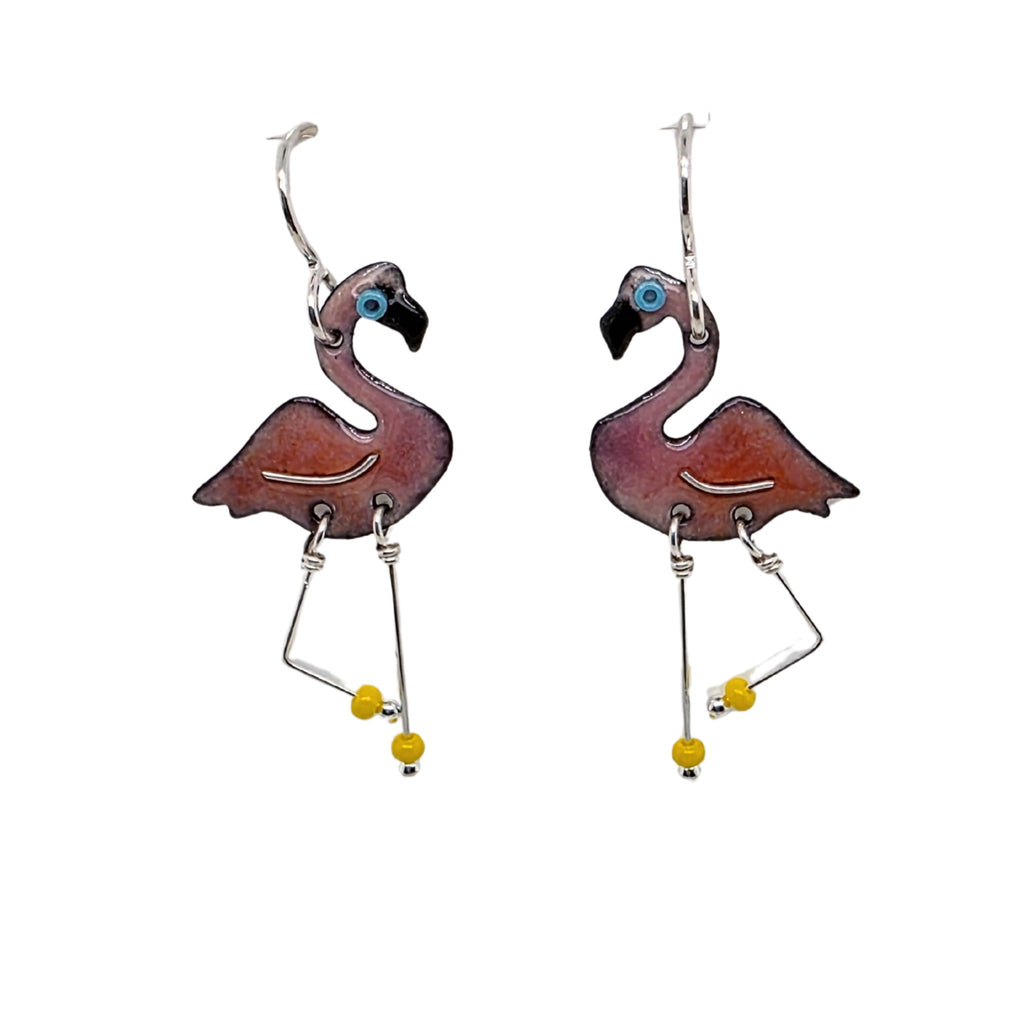 Flamingo Earrings