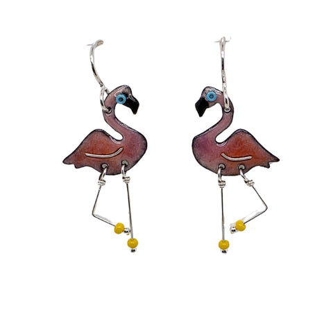 Flamingo Earrings