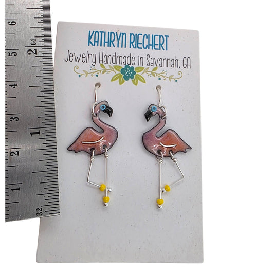 Flamingo Earrings