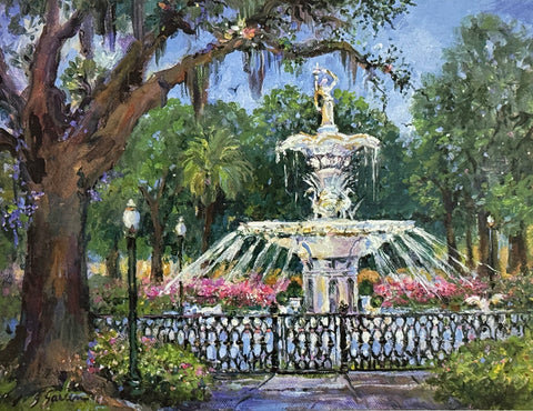 Forsyth Park Fountain Limited Edition