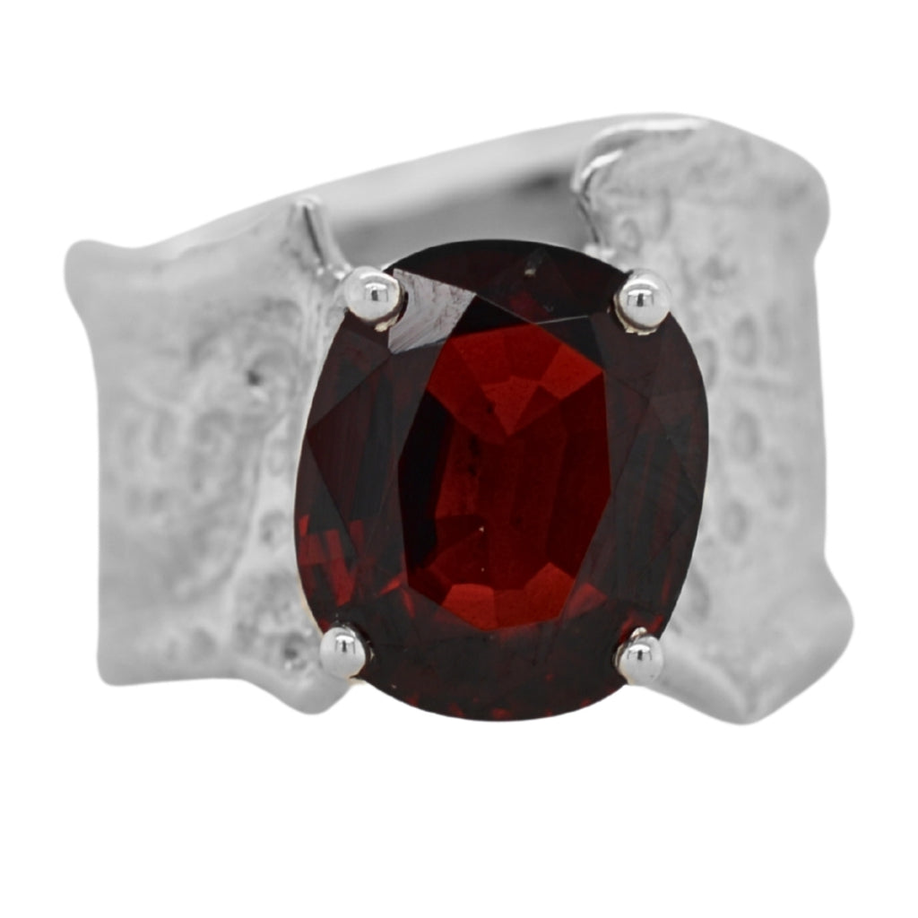 Garnet Golden Hour Ring