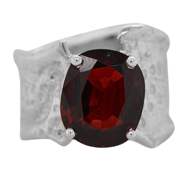 Garnet Golden Hour Ring