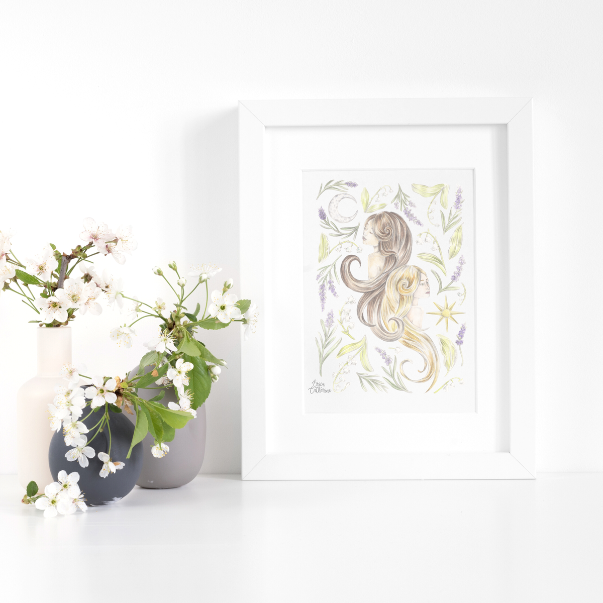 Gemini Zodiac Sign Print