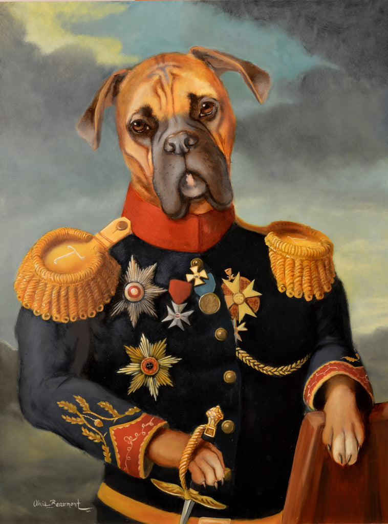 General Tank Boxer Print