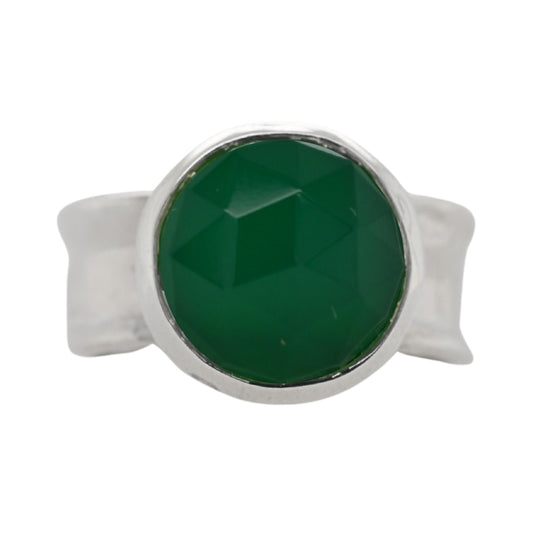 Green Onyx Crystal Cove Ring