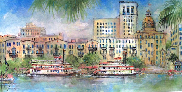 Harbour View, Large Limited Edition