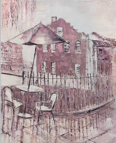 It's Been Raining this Morning Original Oil