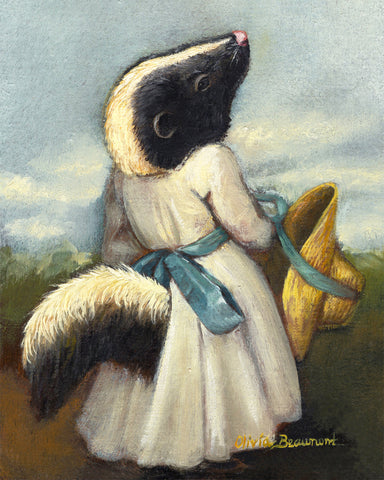 Jessamine Skunk Print