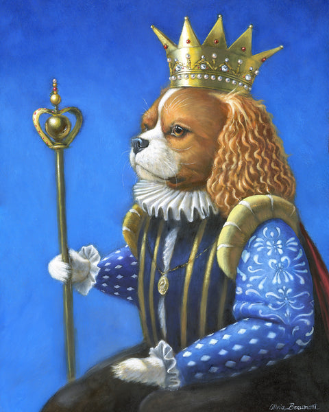 King Mason King Charles Cavalier Print