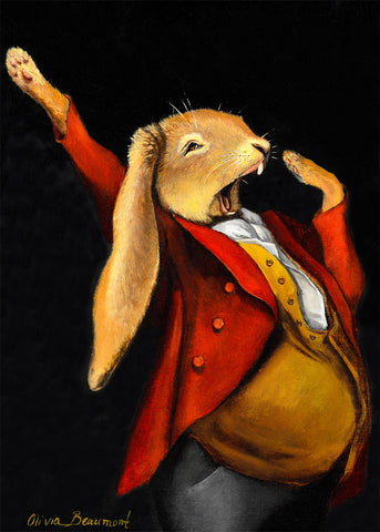 Leverette Rabbit Print