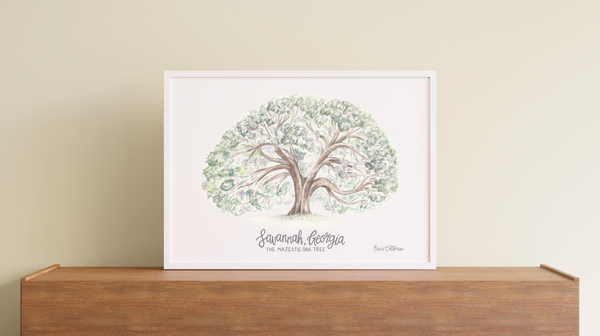 Majestic Oak Art Print by Erica Catherine Gallery 209