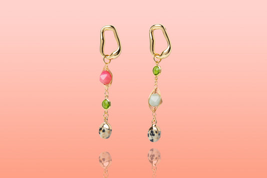Martina Mixed Media Earrings